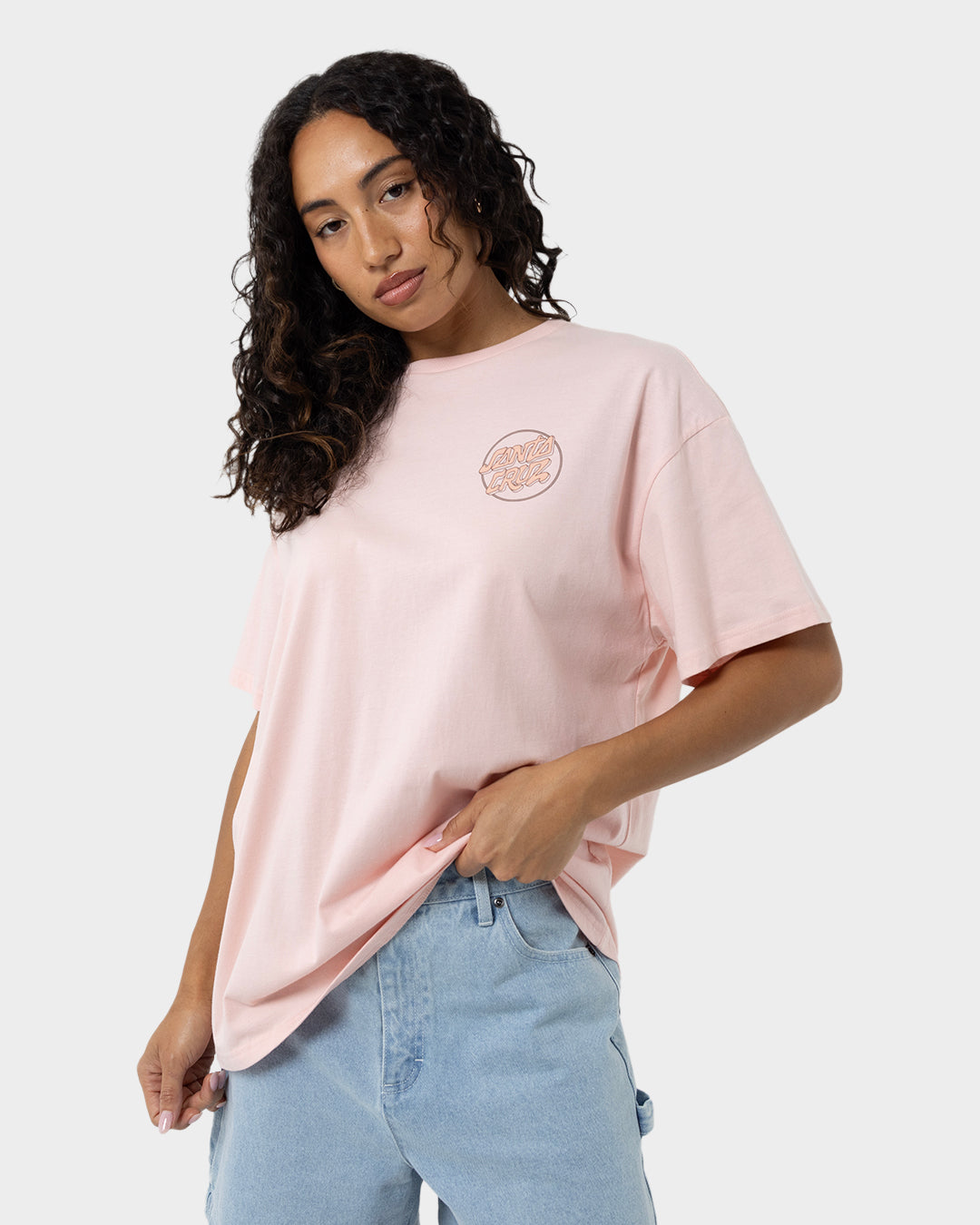 SC Nouveau Women's Oversize T-shirt Pink Coral