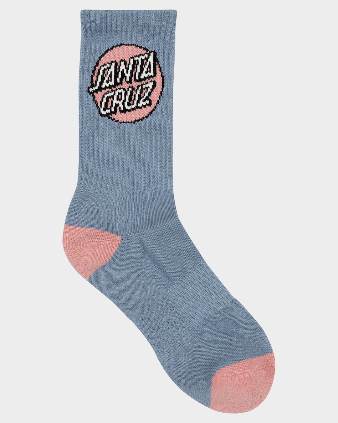 Other Dot Women's Crew Socks 4 Pack White-dusk Pink-vintage Blue