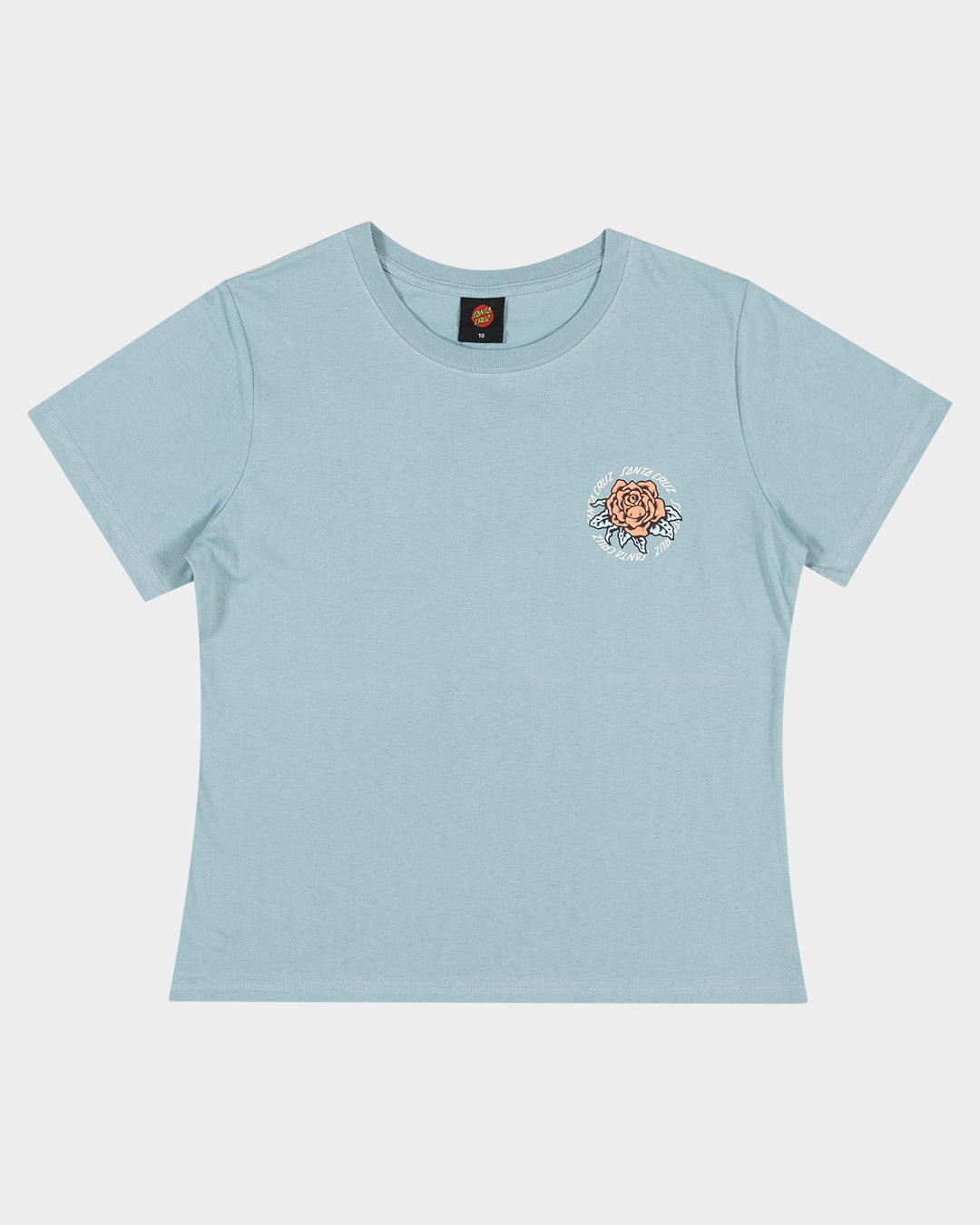 Rosette Tower Ring Women's T-shirt Vintage Blue