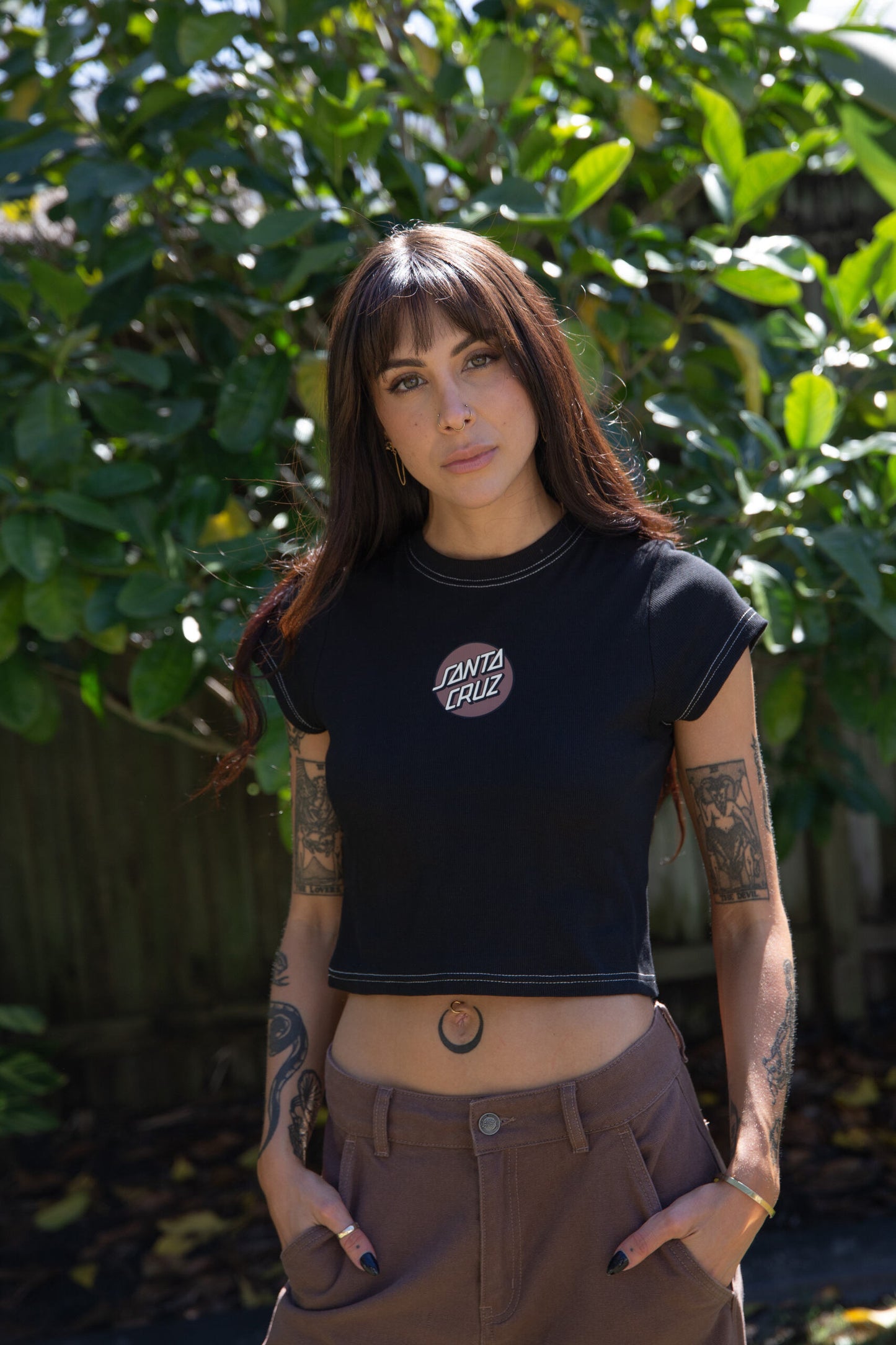 Other Dot Women's Baby Fit T-Shirt Black