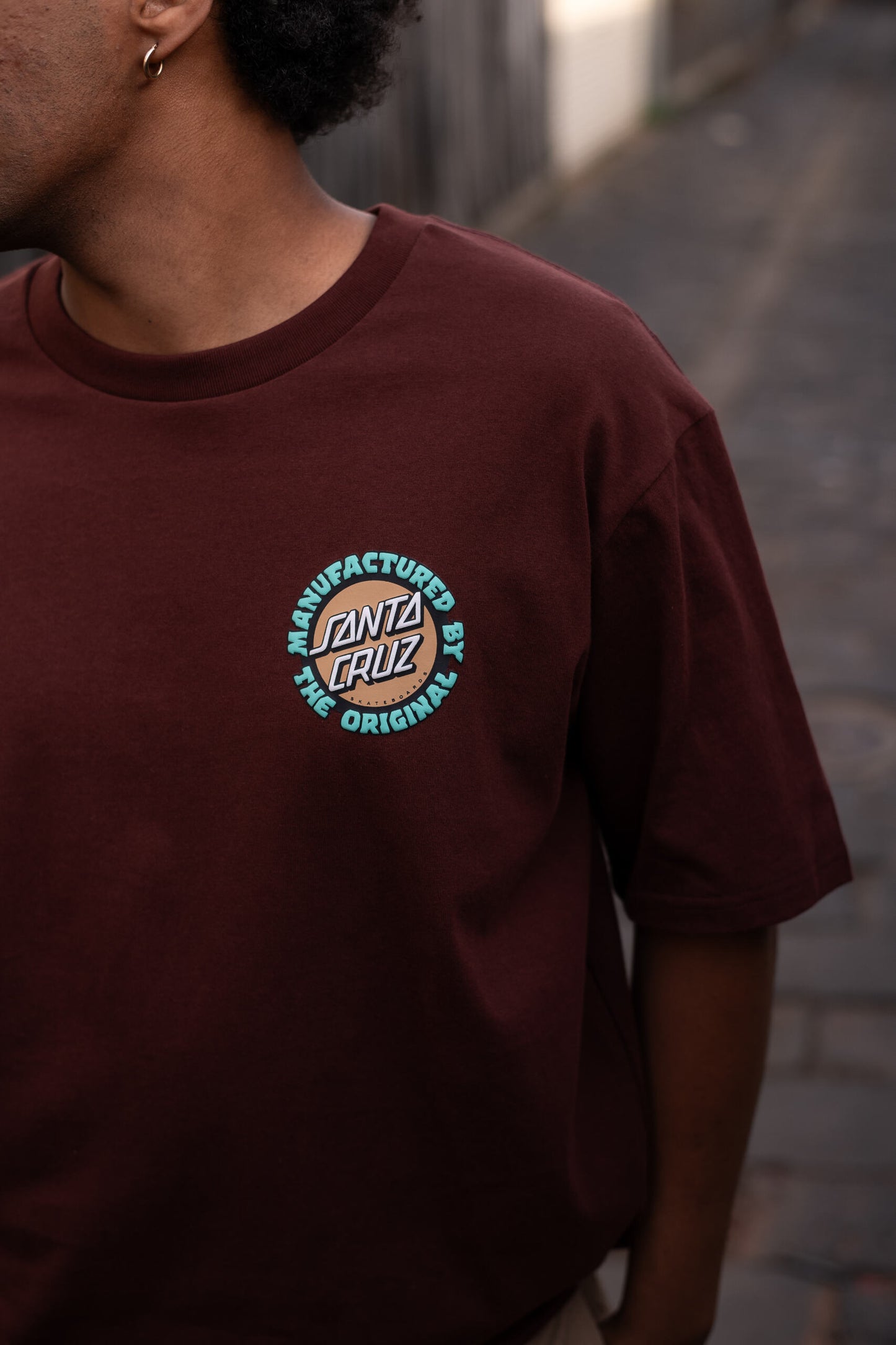 Speed MFG Dot Men's T-Shirt Brown