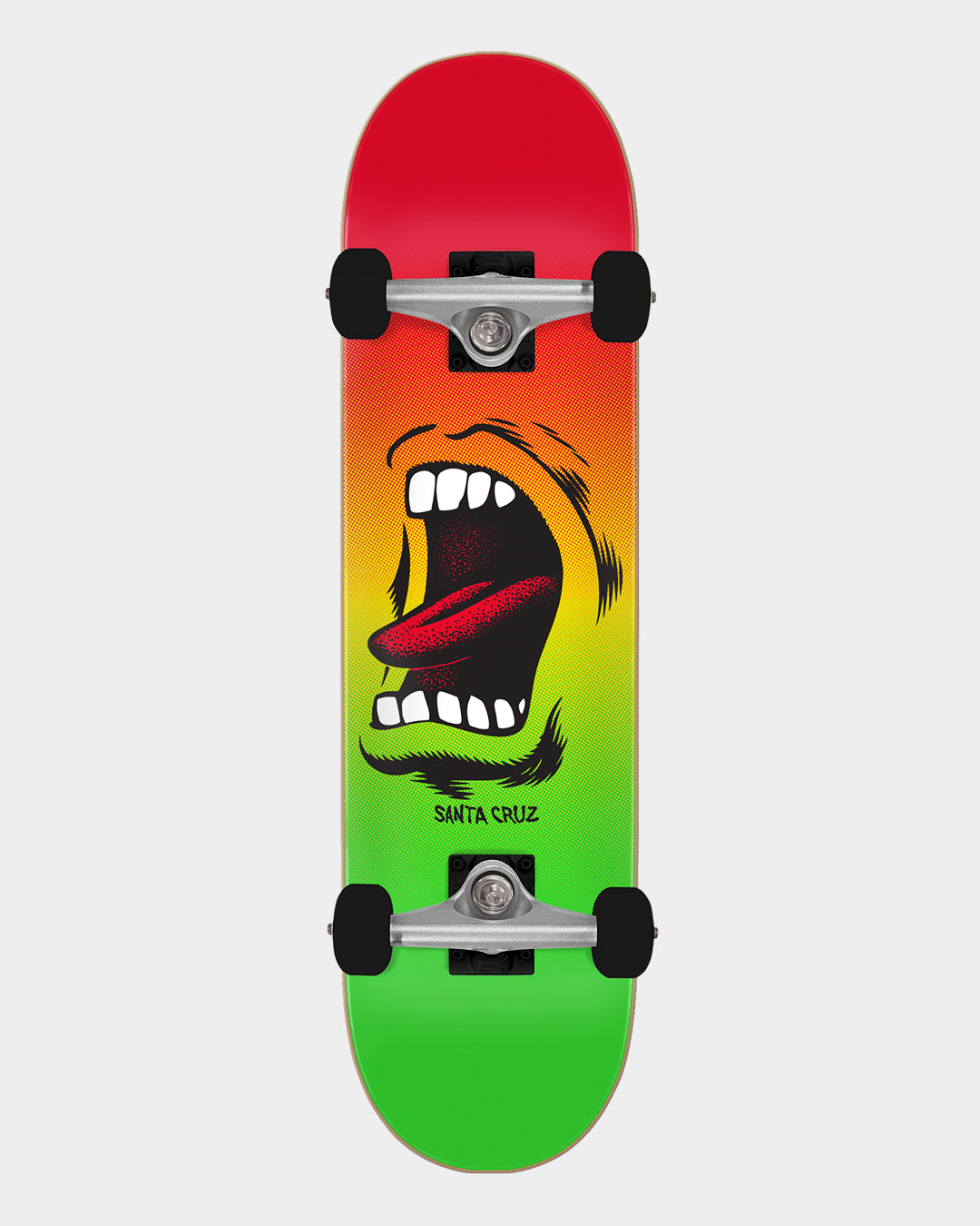 8.00in x 31.25in Screaming Mouth Full Skateboard Complete