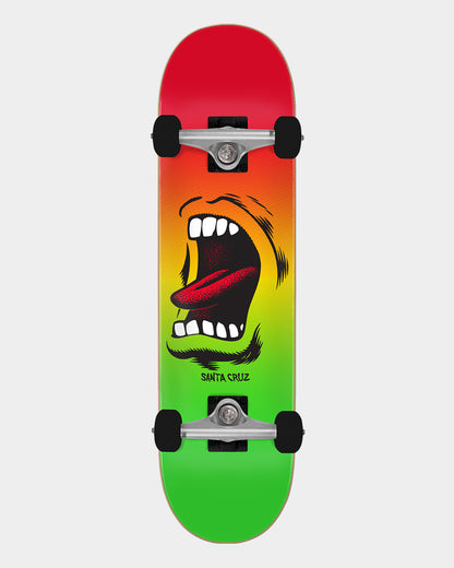 8.00in x 31.25in Screaming Mouth Full Skateboard Complete