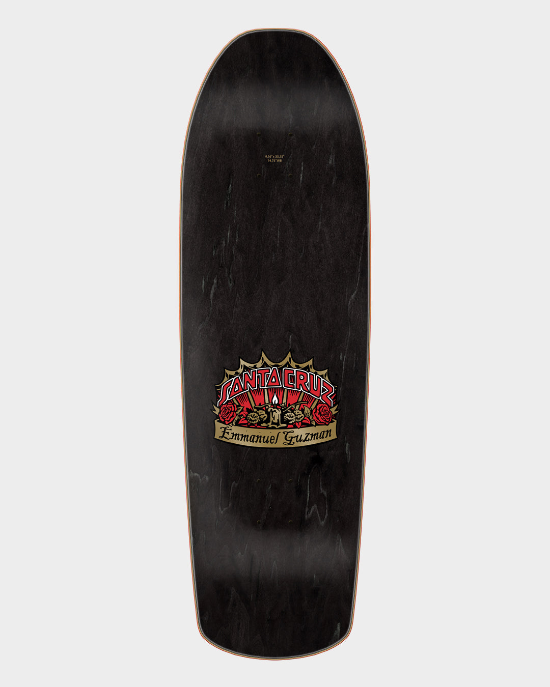 9.16in x 30.55in Guzman Divine Diner Shaped Decks