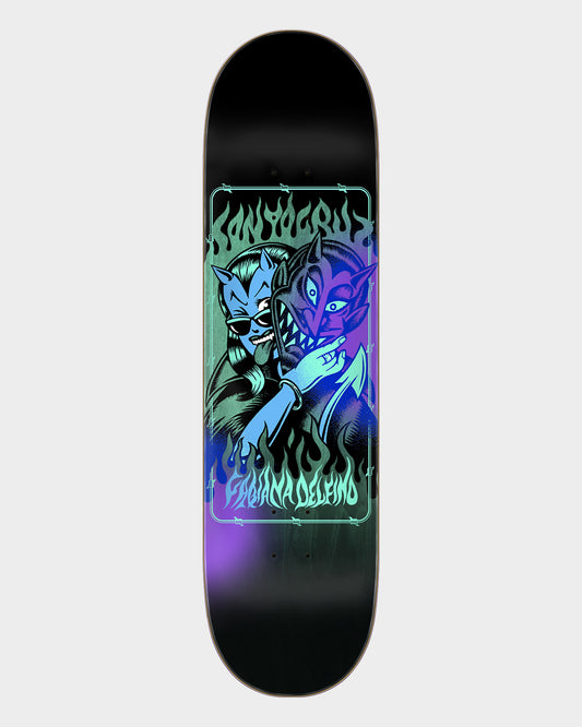 8.25in x 31.60in Delfino Devil Mask Pro Decks