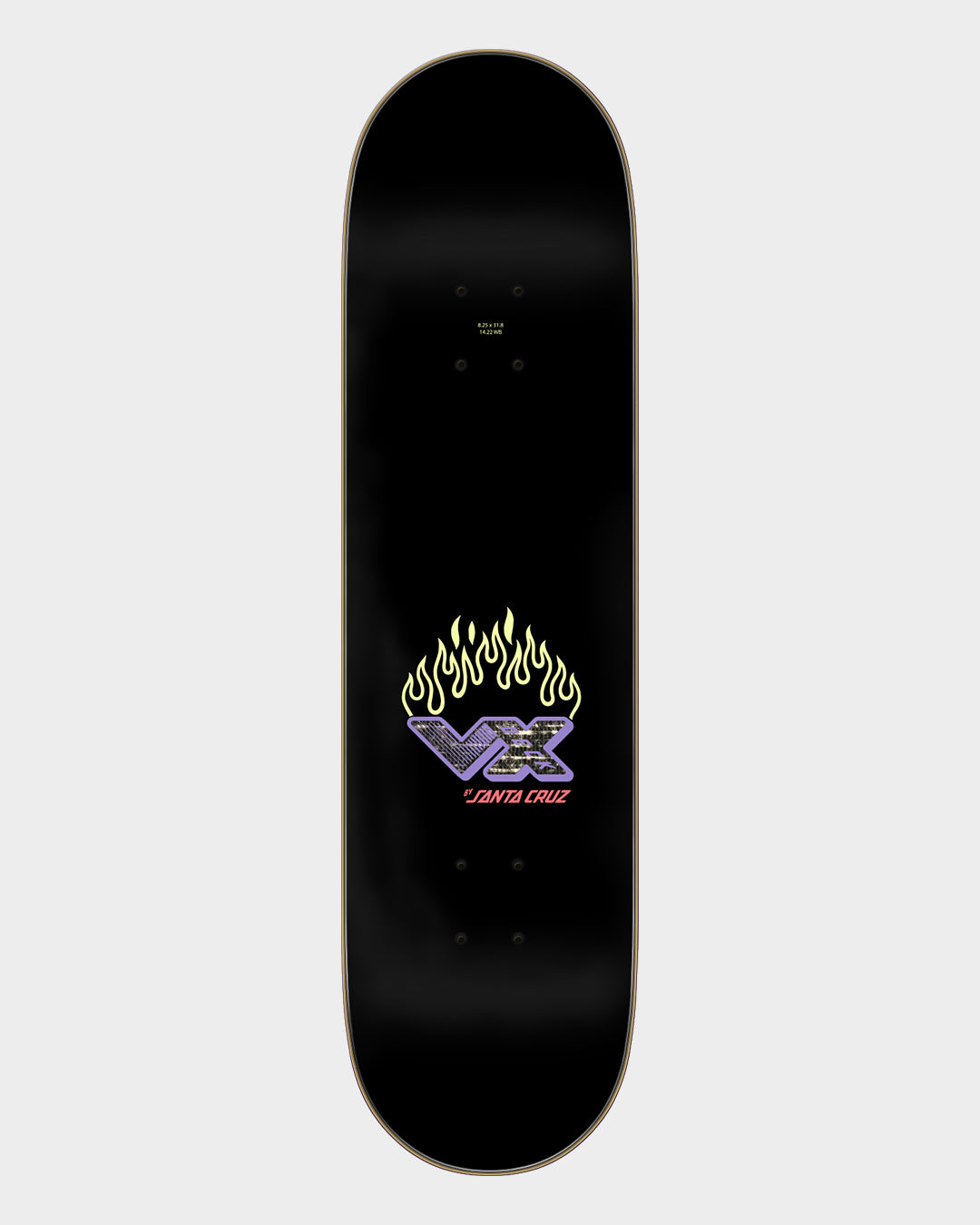 8.25in x 31.80in Mccoy Space Chick VX Deck