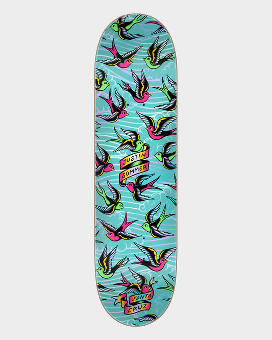 8.00in X 30.50in Sommer Sparrows Pro Santa Cruz Decks Misc