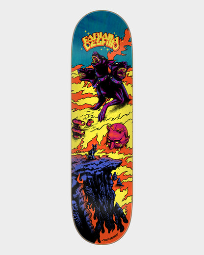 8.25in X 31.60in Delfino Inferno Pro Santa Cruz Decks Misc