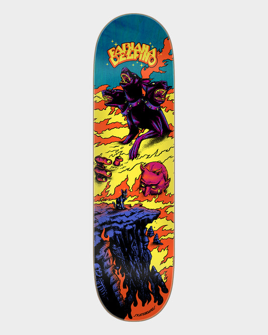 8.25in X 31.60in Delfino Inferno Pro Santa Cruz Decks Misc