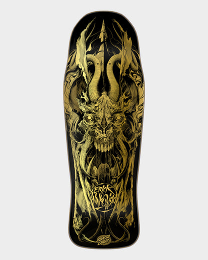 10.34in X 30.54in Winkowski Primeval Gold Pro Shaped Santa Cruz Decks Misc