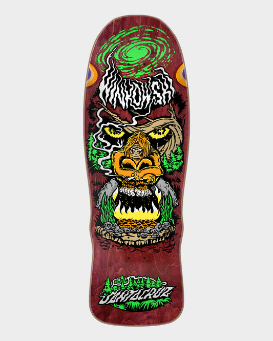 10.35in X 30.54in Winkowski Bigfoot Pro Shaped Santa Cruz Decks Misc