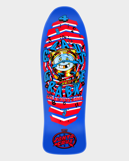 9.89in X 30.94in Grabke All Around Reissue Santa Cruz Decks Misc