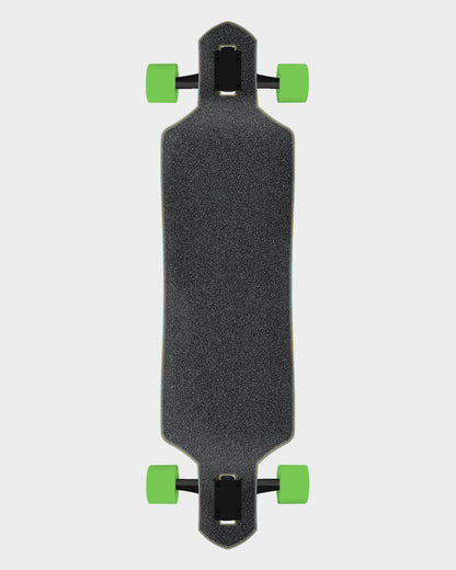 9.0in X 36in Screaming Hibiscus Drop Thru Cruiser Santa Cruz Misc