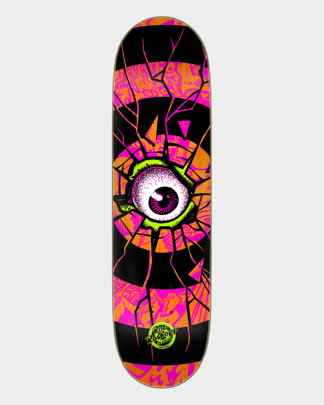 8.5in Roskopp Dissect Santa Cruz Birch Skateboard Deck