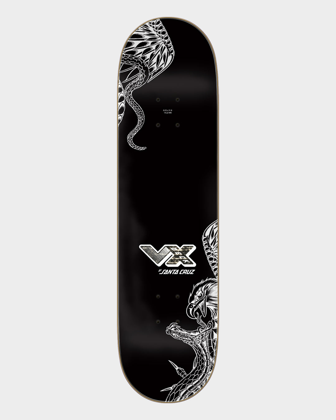 8.25in McCoy Battle Santa Cruz VX Skateboard Deck