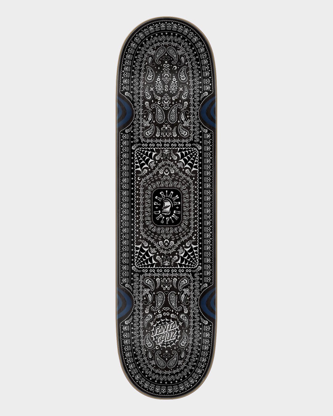 8.25in Delfino Bandana Santa Cruz Skateboard Deck