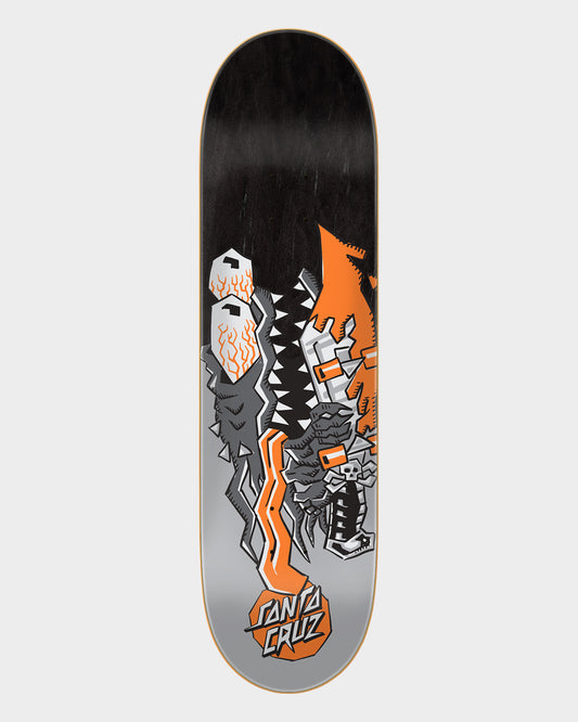 8.25in Meek Scratched Slasher Santa Cruz FeelBase Skateboard Deck