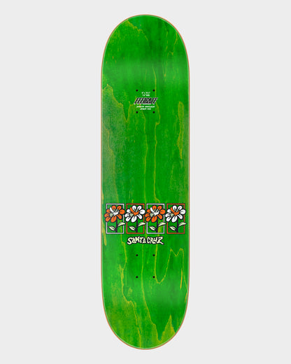8.00in Delfino Flower Frame Santa Cruz FeelBase Skateboard Deck