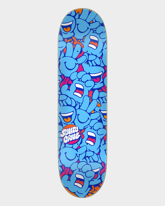 7.75in Hand Pile Santa Cruz FeelBase Skateboard Deck