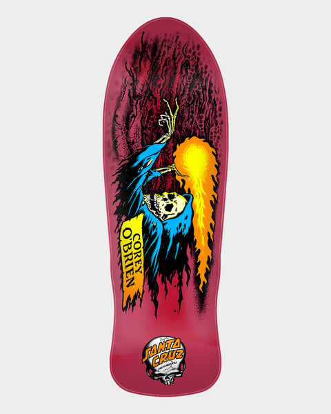 9.85in O'Brien Reaper Reissue Santa Cruz Skateboard Deck
