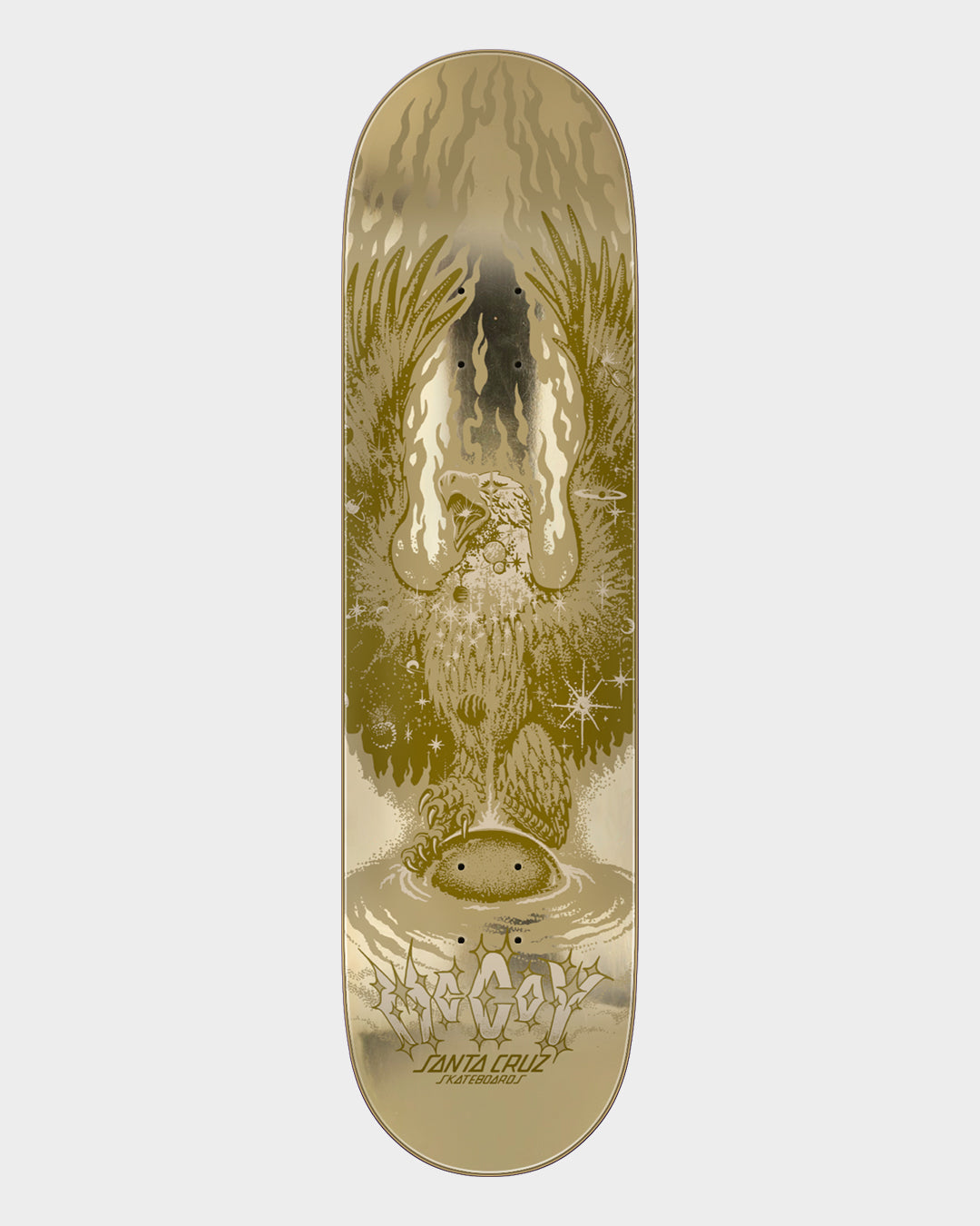 8.25in Maurio McCoy Cosmic Eagle Santa Cruz VX Skateboard Deck