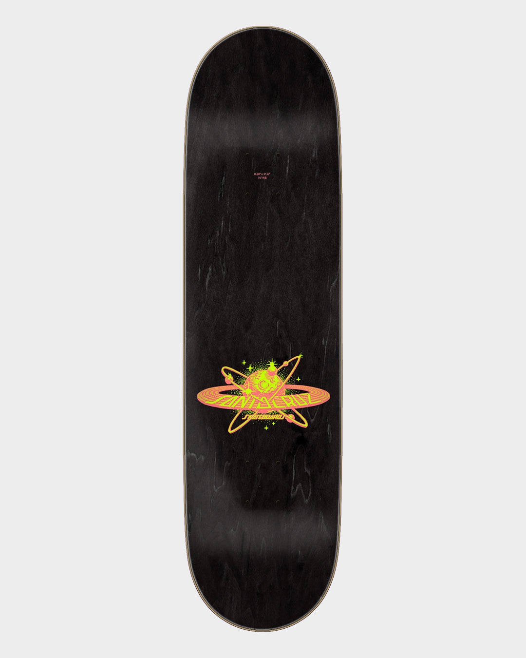 8.20in Tom Asta Cosmic Santa Cruz Twin Skateboard Deck
