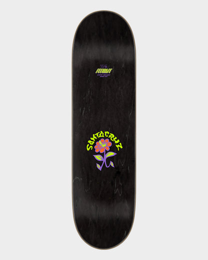 8.25in Delfino Ego Prismatic Santa Cruz FeelBase Skateboard Deck