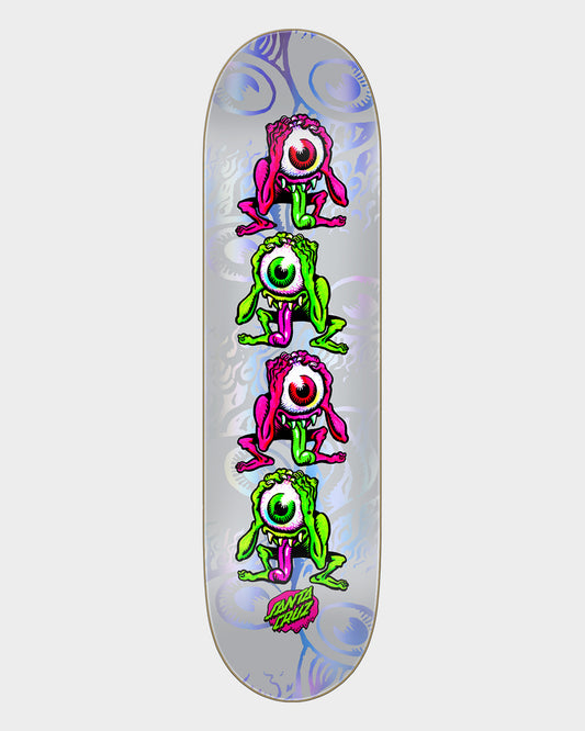 8.00in Eyegore Prismatic Santa Cruz FeelBase Skateboard Deck