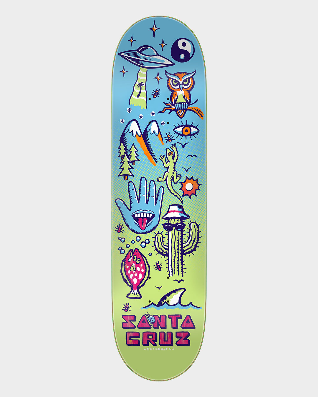 7.75in Tripper Santa Cruz FeelBase Skateboard Deck