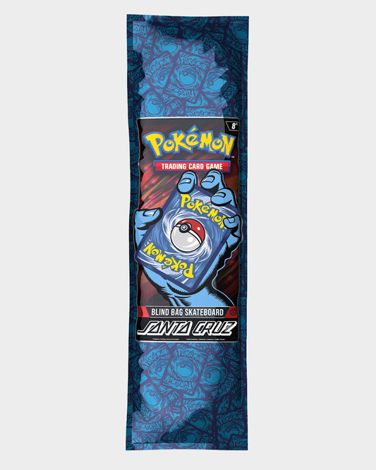 8.0in x 31.6in Pokémon TCG Blind Bag Santa Cruz Skateboard Deck