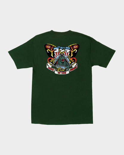 Godzilla Natas Mothra Mens Santa Cruz T-Shirt Forest Green