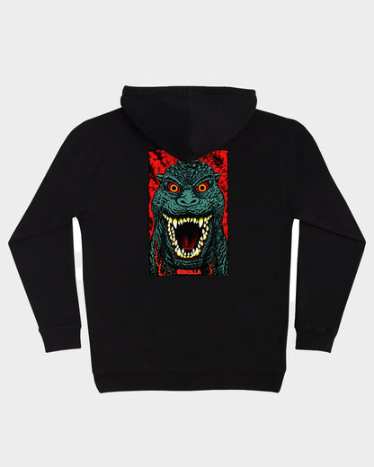 Godzilla Destroyer Youth Santa Cruz Hoodie Black