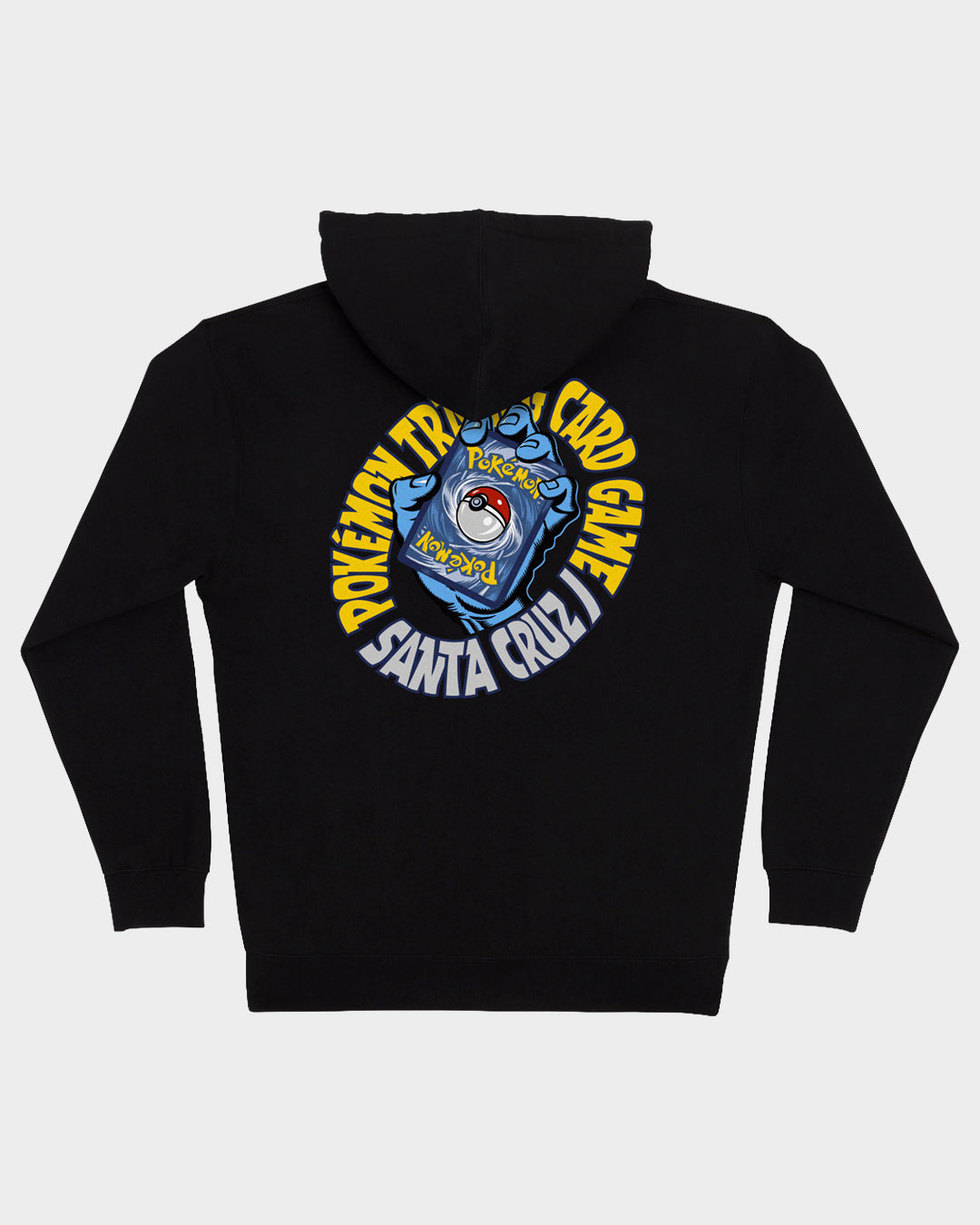 Pokémon TCG Hand Zip Hoodie Santa Cruz Mens Sweatshirt