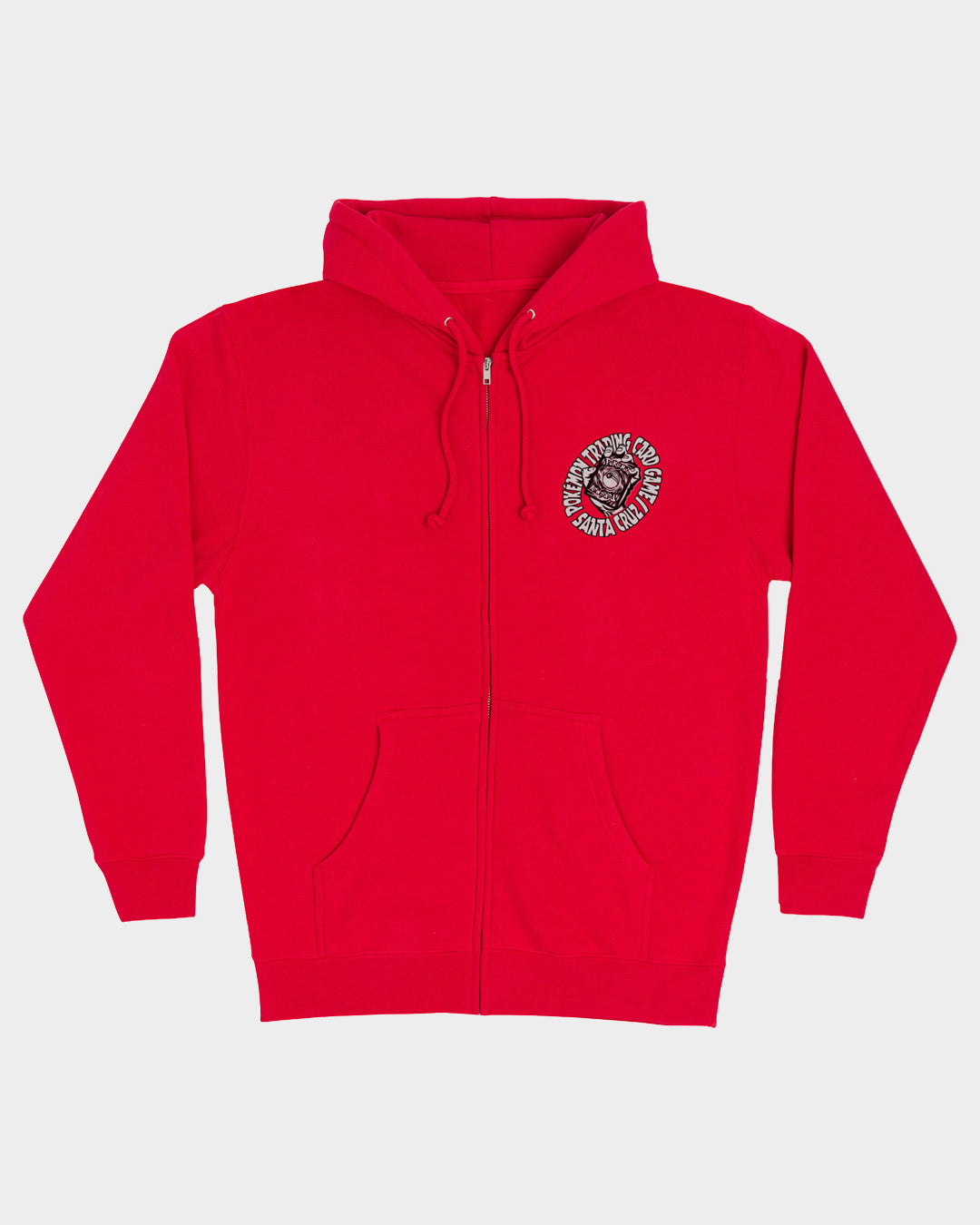 Pokémon TCG Hand Zip Hoodie Santa Cruz Mens Sweatshirt