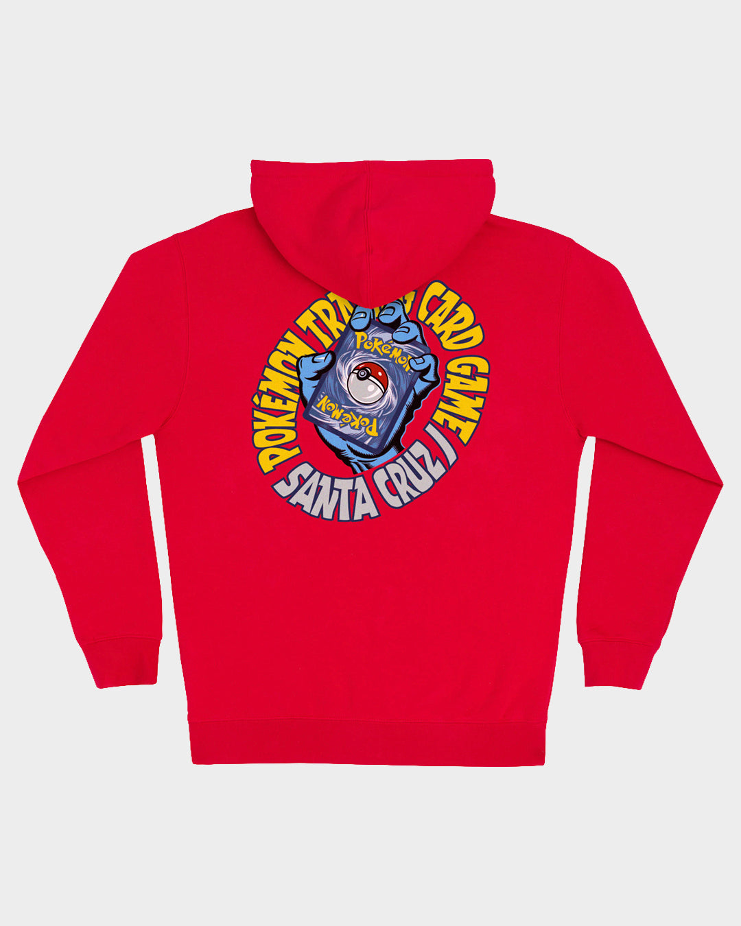 Pokémon TCG Hand Zip Hoodie Santa Cruz Mens Sweatshirt