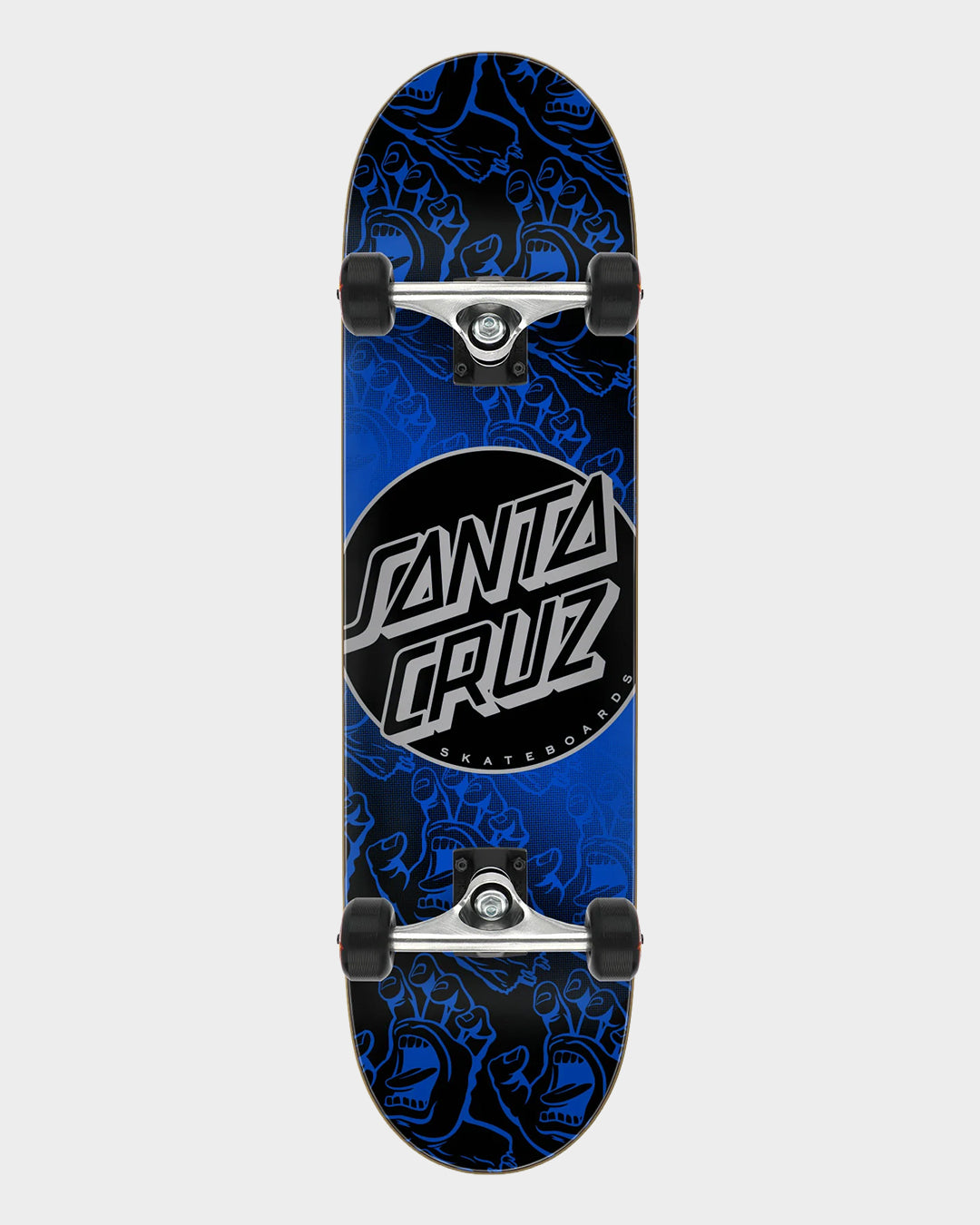 8.25in Large Other Dot Hands Santa Cruz Complete Skateboard Misc
