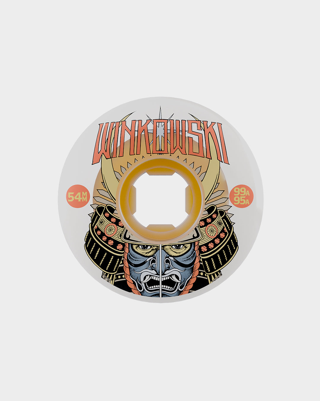 54mm Erick Winkowski Samurai Double Duro White Chubbies 99a/95a Skateboard Wheels OJ