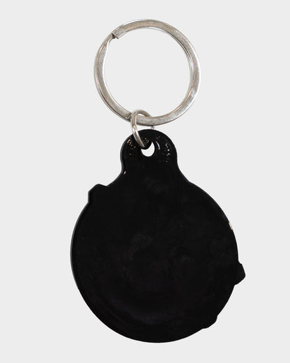 Blaze Dot Keyring Black