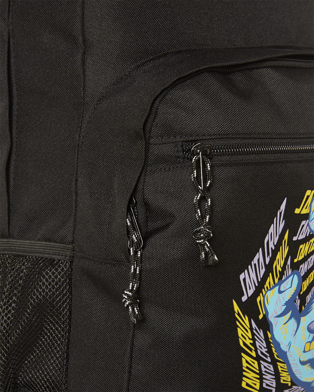 Spiral Strip Hand Boys Backpack Black