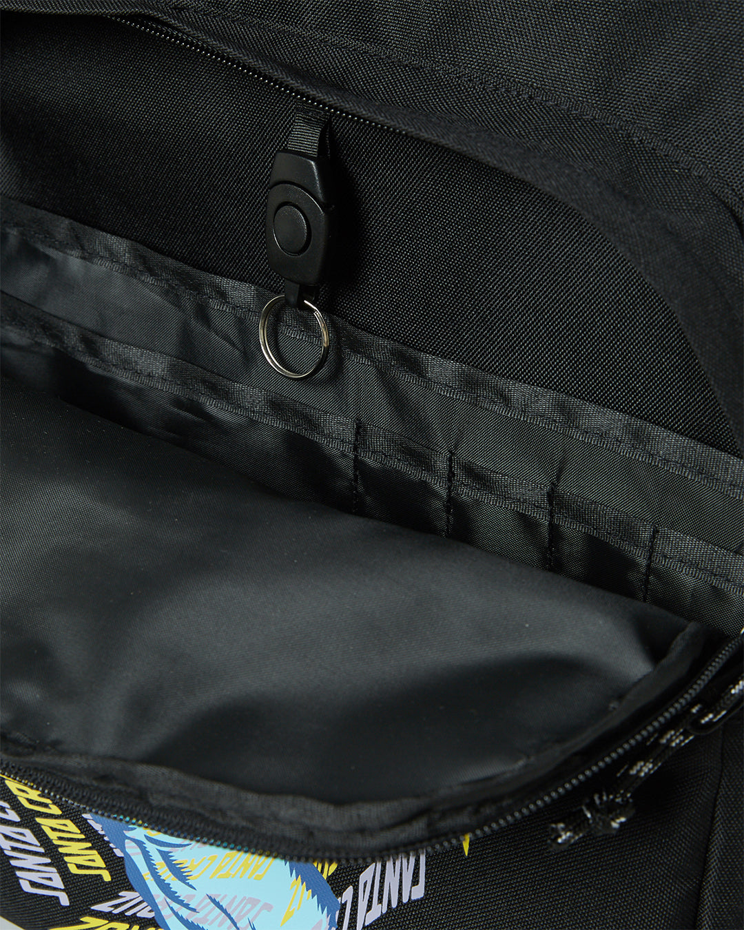 Spiral Strip Hand Boys Backpack Black