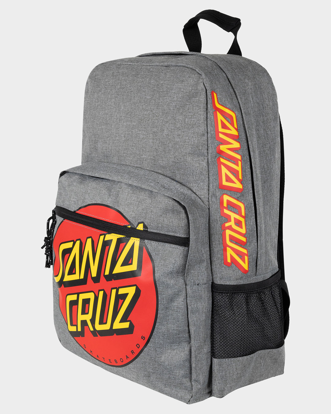 Classic Dot Santa Cruz Boys Backpack Grey Marle