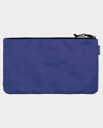 Classic Dot Boys Dual Zip Pencil Case Dark Blue