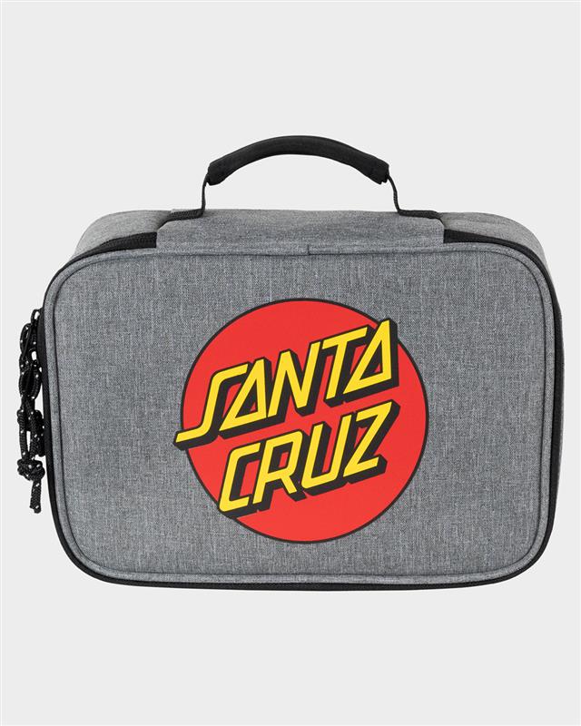 Classic Dot Santa Cruz Boys Lunch Box Grey Marle