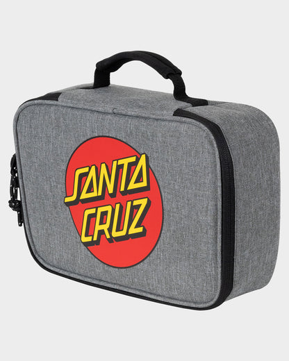 Classic Dot Santa Cruz Boys Lunch Box Grey Marle