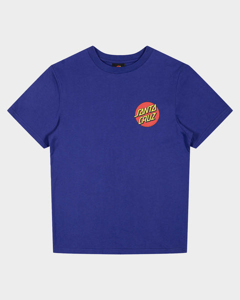 80s. SANTA CRUZ ロゴ Tシャツ 青 Classic Dot Chest Boys T-Shirt Dark Blue – Santa Cruz