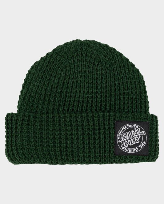 MFG Dot Boys Beanie Dark Green