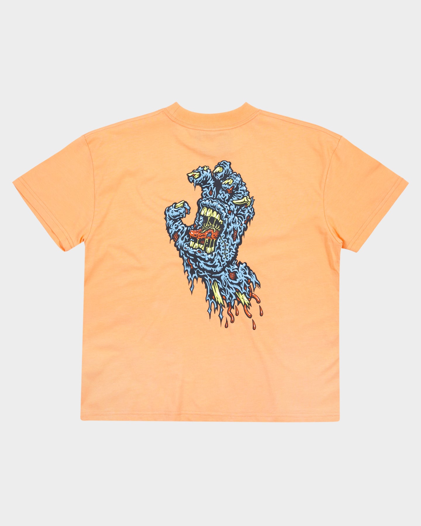 SC Decaying Hand Boys Oversize T-shirt Orange