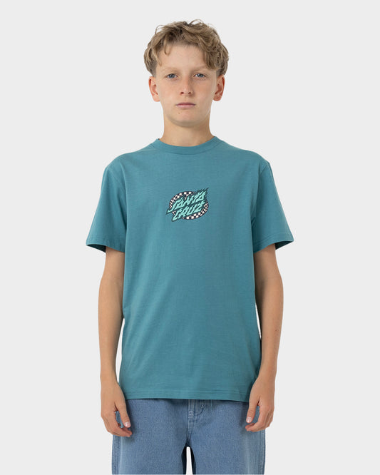 Goal Flame Boys T-shirt Ocean