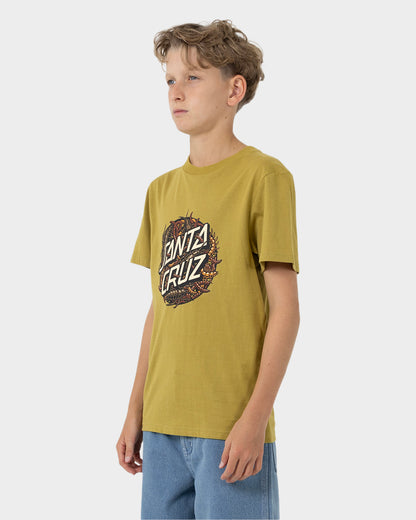 Bug Dot Boys T-shirt Moss