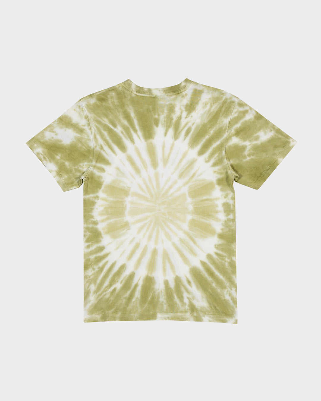 Check Waste Dot Boys T-shirt Moss Tie Dye